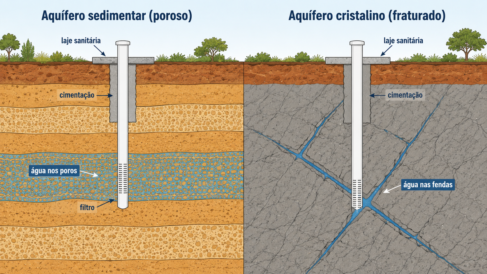 Corte-sedimentar-cristalino-fraturado